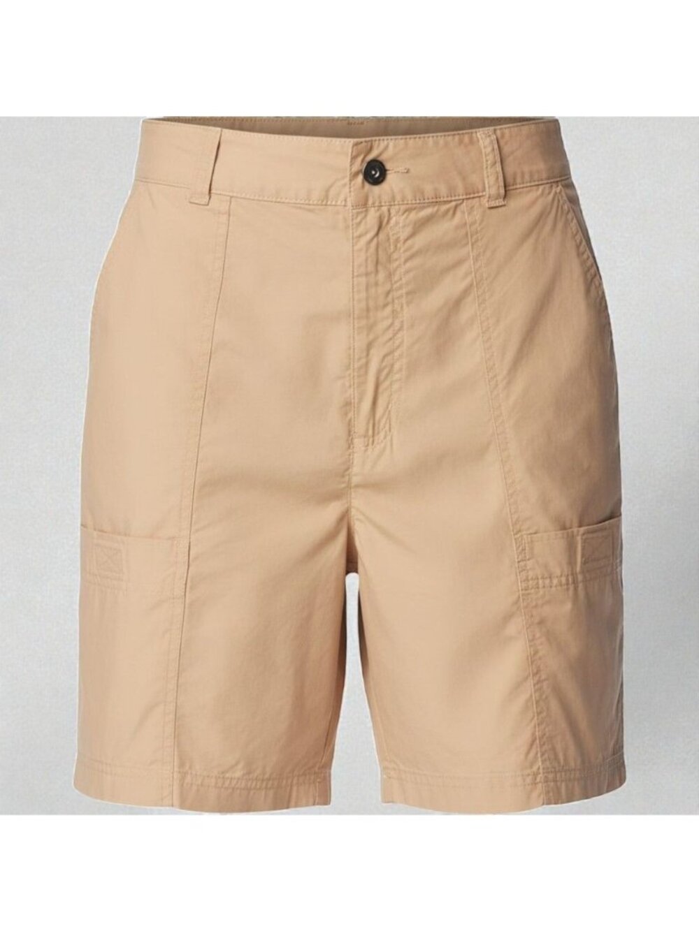 Columbia Womens Size 10 Holly Hideaway Washed Out Bermuda Shorts Khaki NEW